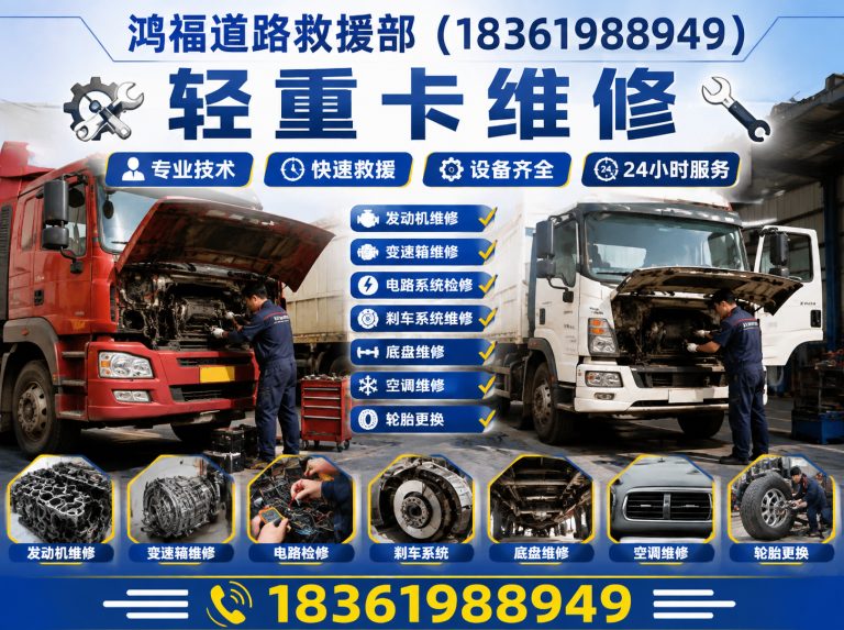 昆山市鸿福道路救援部展示图